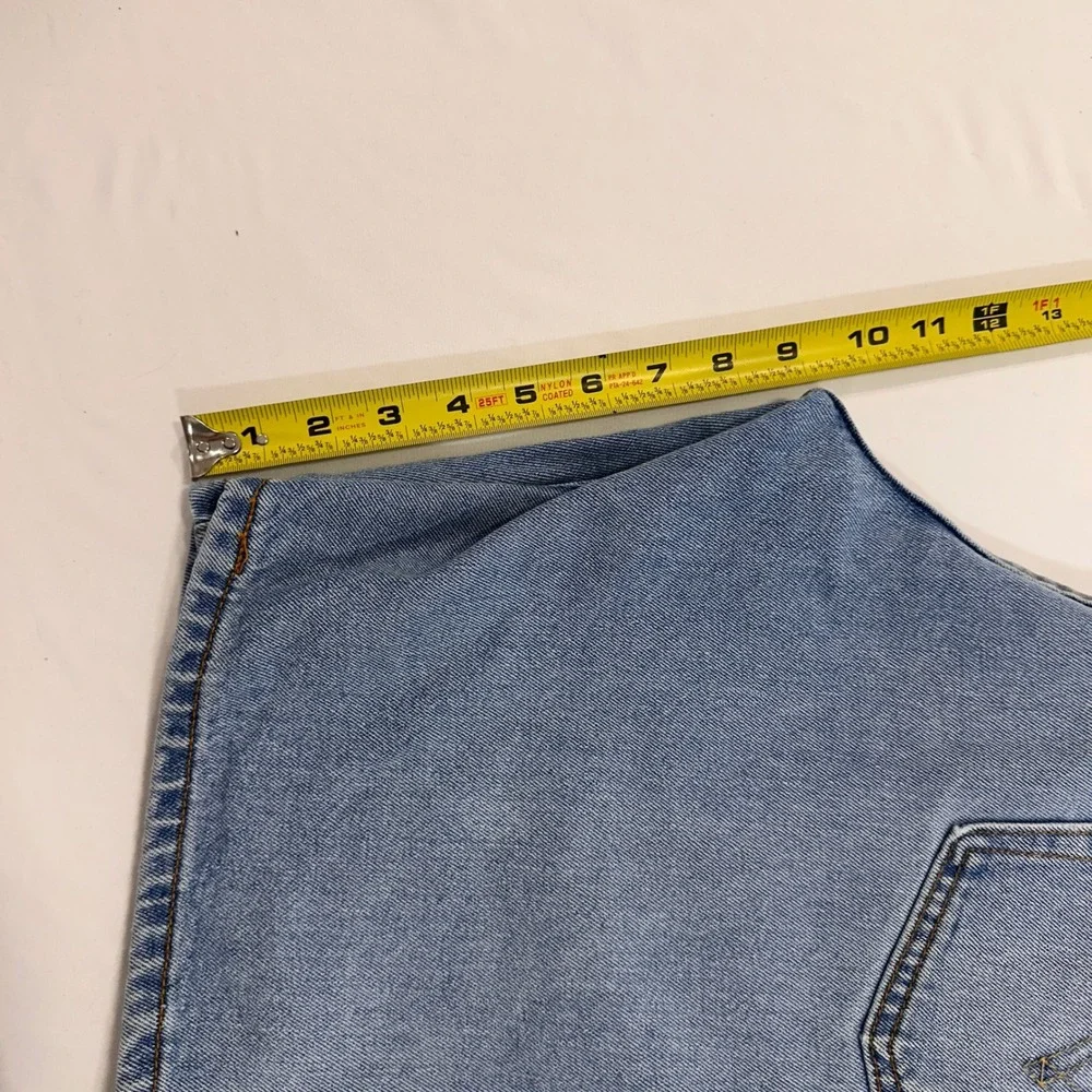 Levi's 505 Regular Fit Denim Shorts Mens 38 Blue Light Wash Jorts‎ | Dadcore 90s